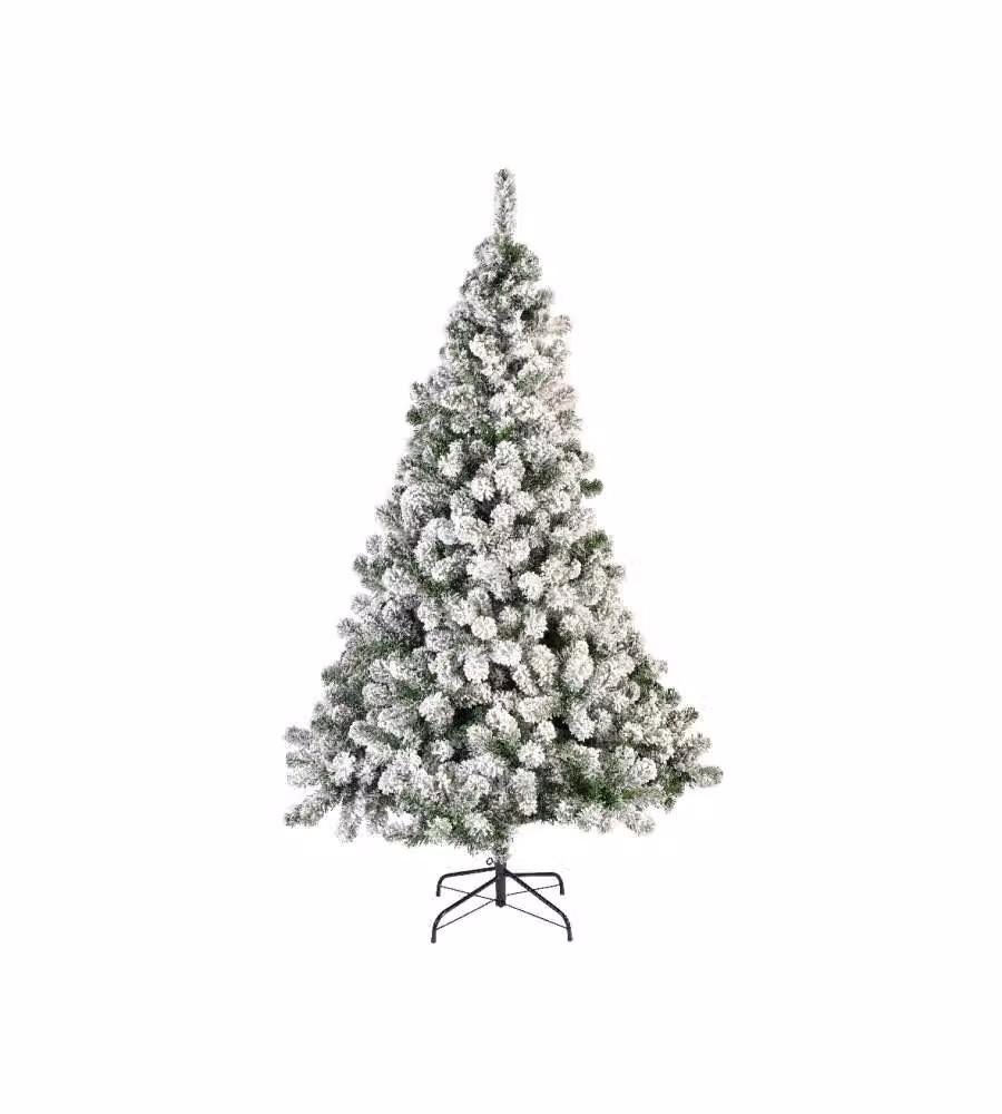 Everlands Albero di Natale Imperiale Innevato - 240 cm con 980 Rami