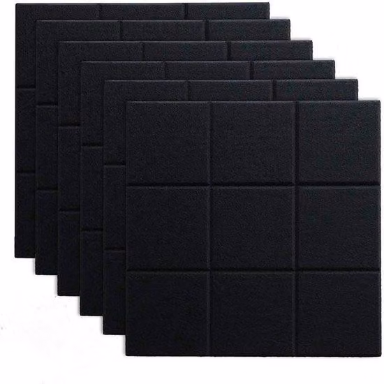 Pannello forato in plastica, 30 x 30 cm, con 30 puntine, colore nero