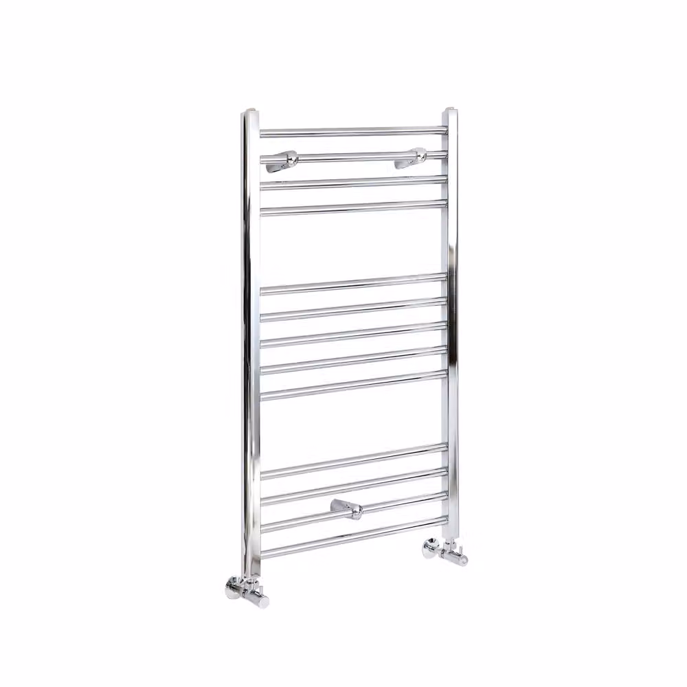Scaldasalviette di Design Cromato - Termoarredo Bagno Piatto - 1000 x 600mm - 290W - Kent