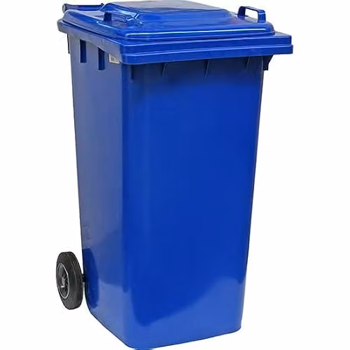 Bidone Quadro per spazzatura 240 l Verde    Ics