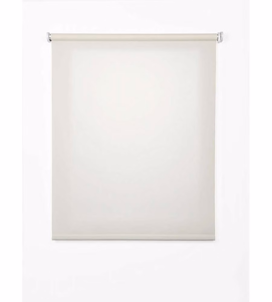 STOR PLANET Tenda a Rullo Semitrasparente Écru 120x180 cm per Interni