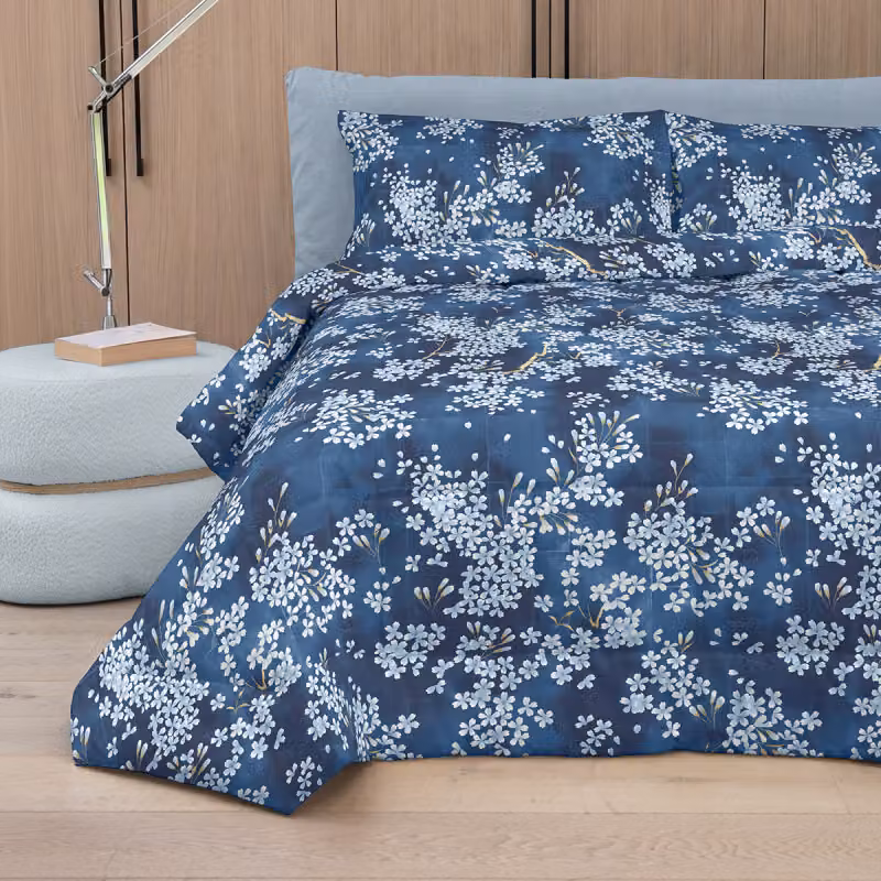KIMONO Trapunta - Taglia: 2 piazze,Colore: KIMONO - BLU