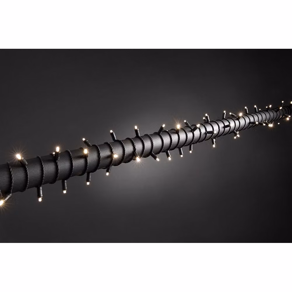 Catena LED con 40 LED isolati fino a -25 gradi lunga 3,90 metri