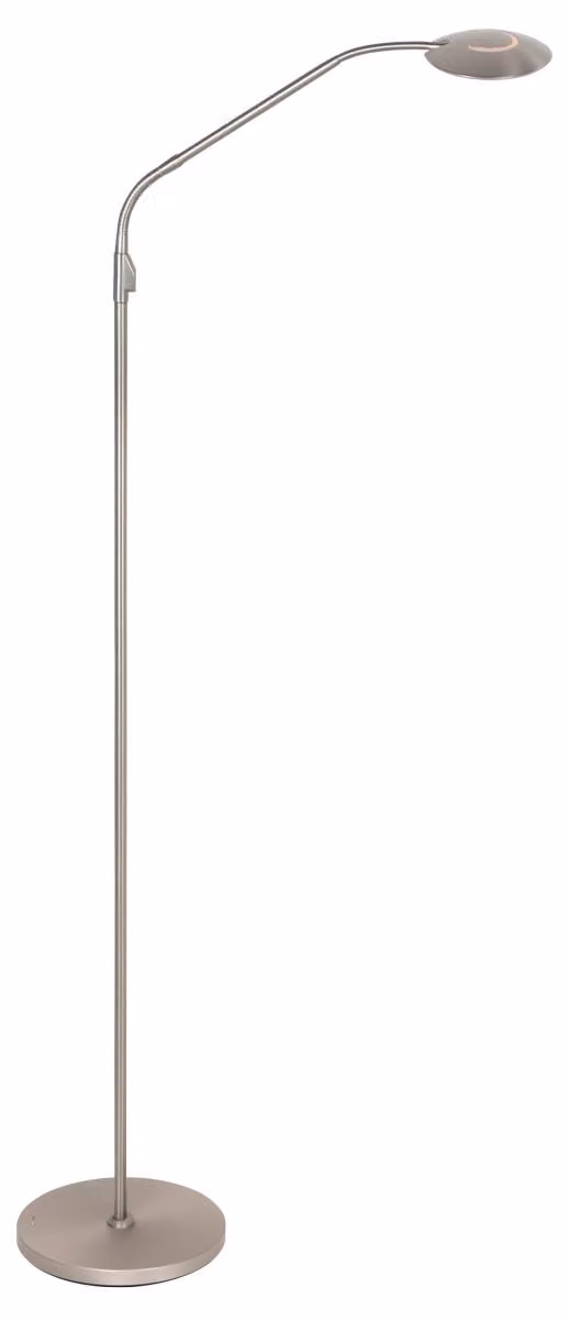 Lampada da terra - acciaio - Zenith2 - plastica metallo - lampada di design - LED - 4398ST - Steinhauer Exclusive