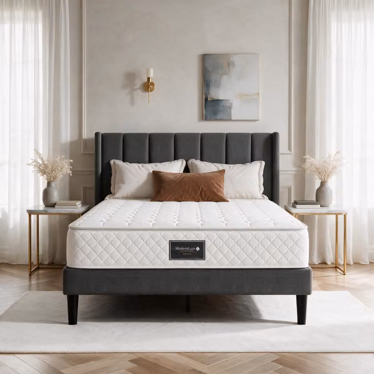 Materassi INONEFT, dimensioni 160x200 cm, altezza 25 cm, materasso a molle insacchettate H3, materasso in schiuma fredda a 7 zone, schiuma confortevole, comfort ortopedico
