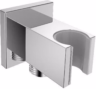 kielle Accessori - Gancio da parete con supporto, cromato 20901010