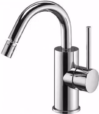 Paffoni Light - Miscelatore per bidet a parete con bocca di erogazione, cromo LIG137CR