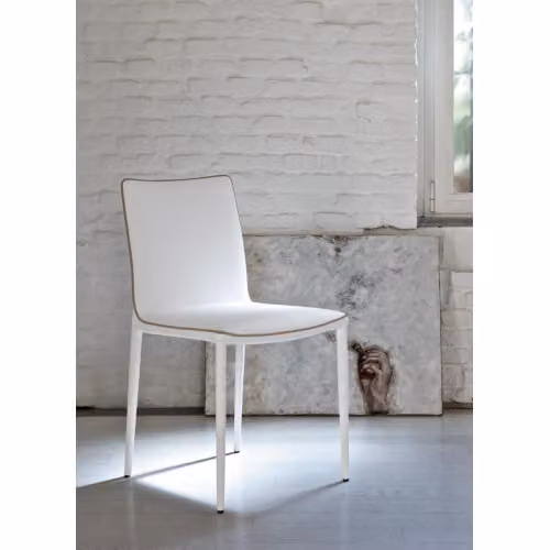 Sedia Nata spalliera bassa imbottita Bontempi Casa