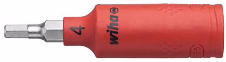 Inserto per cacciavite a esagono incassato da 1/4" VDE 4x65 mm Wiha | 4010995431105
