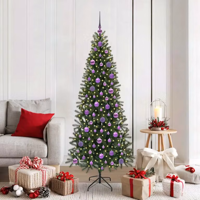 Albero di Natale artificiale verde vidaXL in plastica, Altezza: 180 cm
