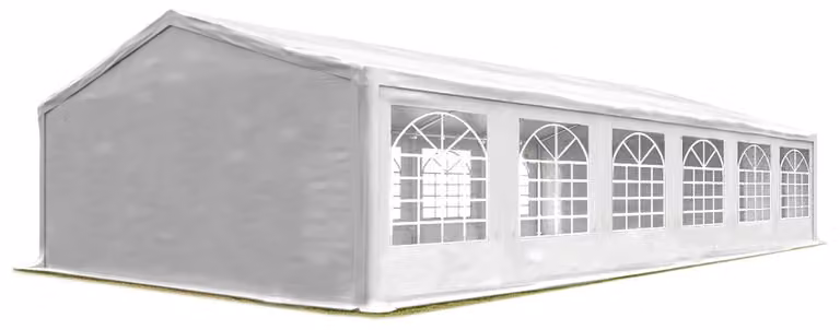 TOOLPORT Tendone per feste 6x12m telo in PVC 600 N impermeabile montaggio facile