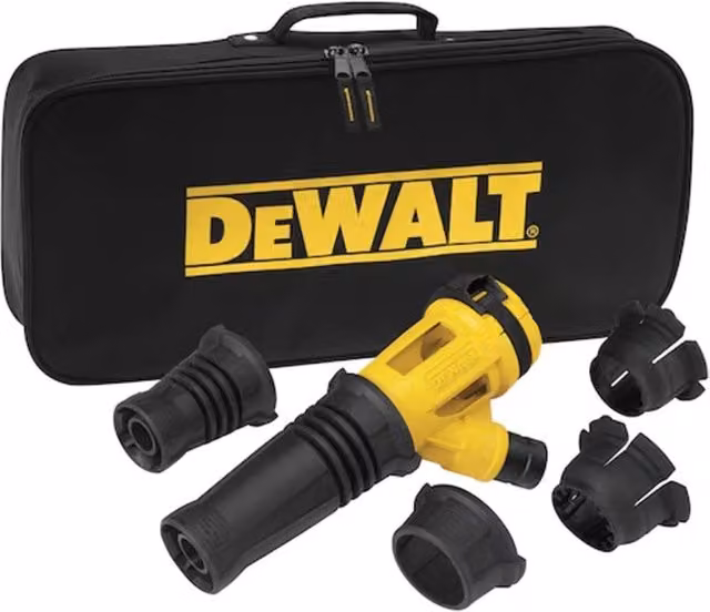 Sistema di aspirazione della polvere di scalpellatura DeWalt DWH051 giallo