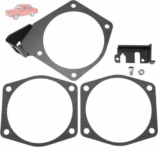 Set di cavi del gas in acciaio inossidabile per motori LS, 4 viti