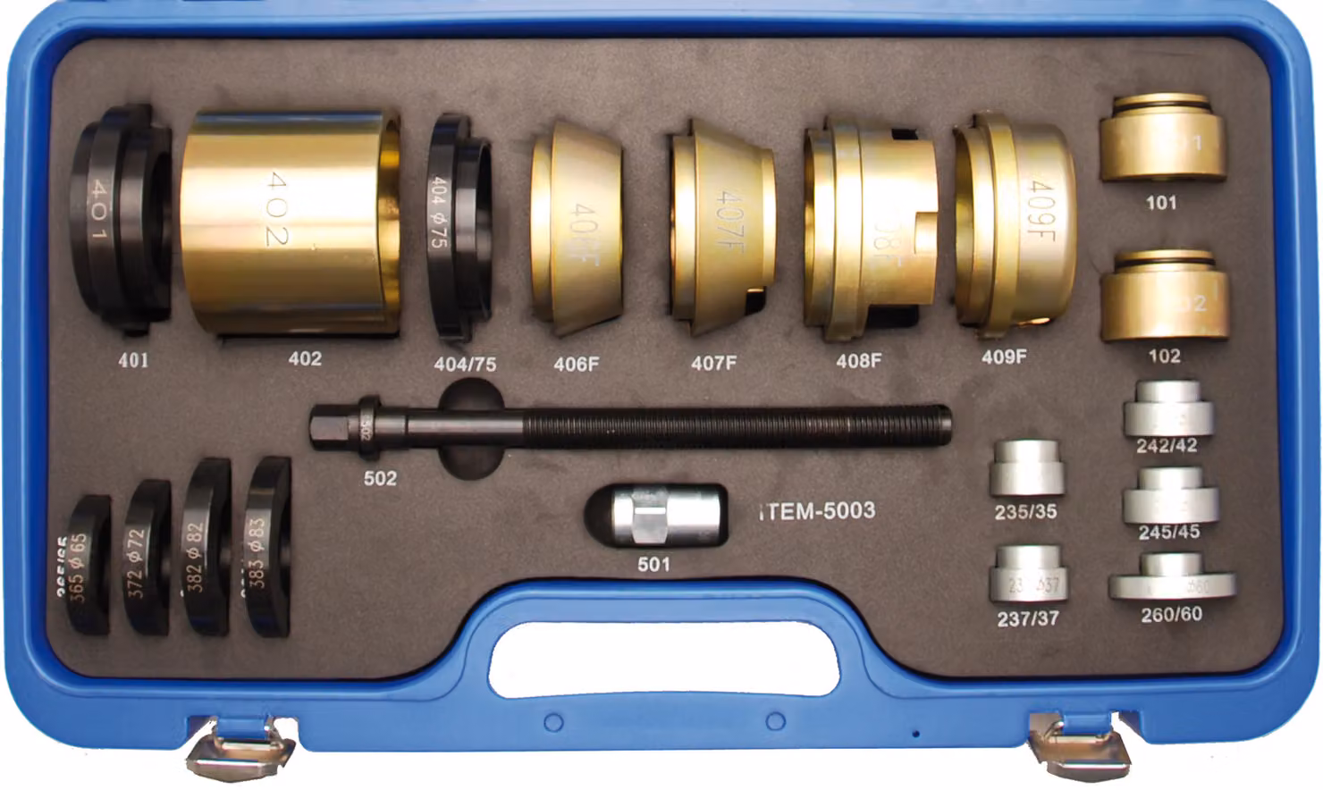 Set di attrezzi per cuscinetti ruota BGS per Peugeot / Renault / Citroen - 8739