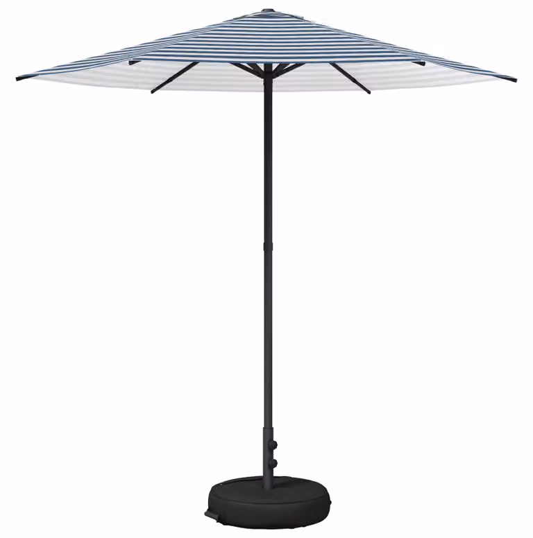 Ombrello da giardino 230 x 230 cm Poliestere Rettangolare