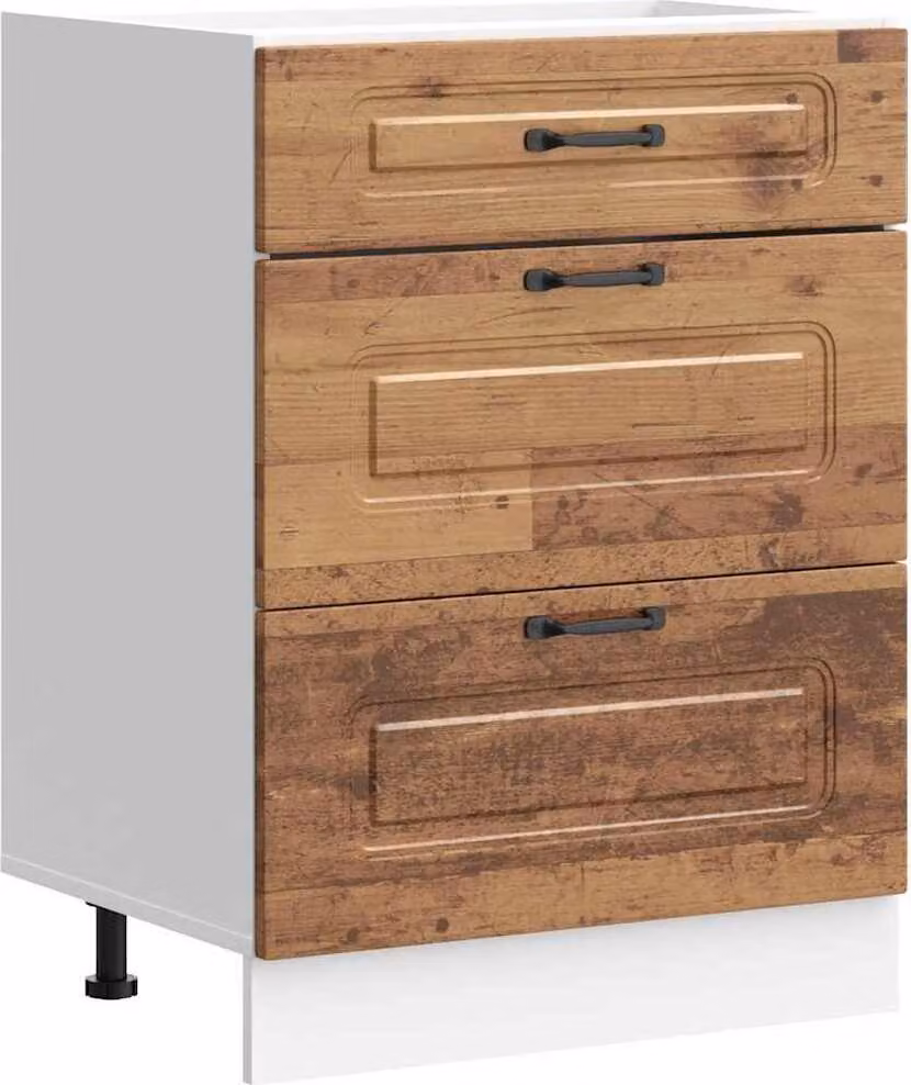 Base da Cucina Kalmar Legno Vecchio in Legno Multistrato