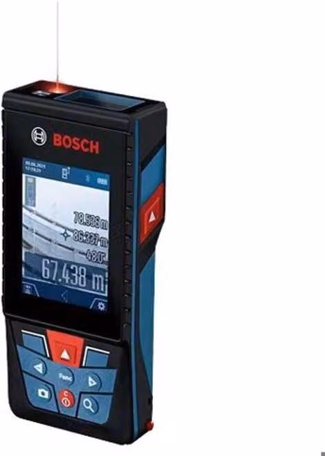 Telemetro laser Bosch Professional GLM 150-27 C, Bluetooth, portata 0,08 - 150,00 m, incl. cavo micro USB e custodia