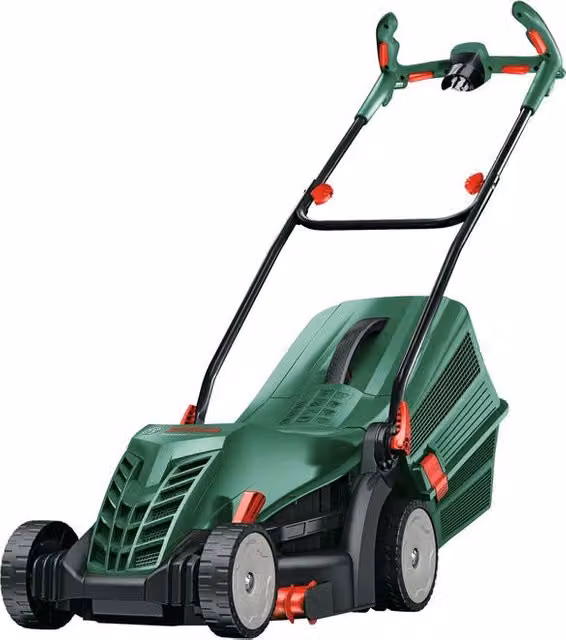 Tosaerba elettrico Bosch UniversalRotak 34-405 Verde 1300 W con larghezza di taglio 34 cm e contenitore da 40 L