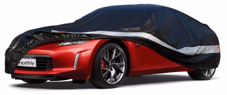 Copertura per auto, modello coupé, con 10 strati, impermeabile e traspirante, per Nissan 350Z/370Z (2002-2022), colore nero