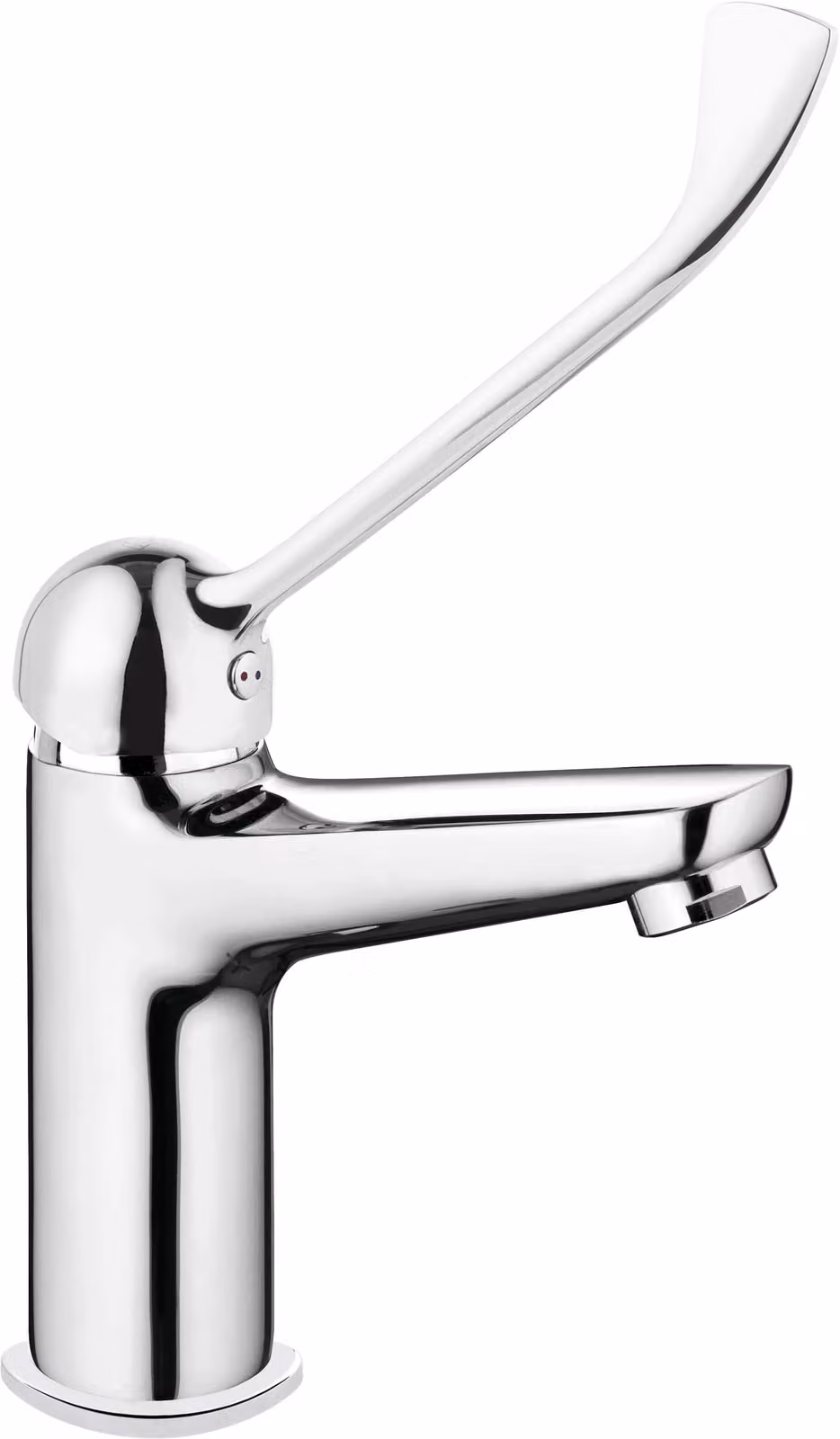 Washbasin faucet with Clinic lever