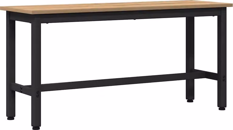 Panchina da pranzo Rovere artigianale 100 x 32,5 x 48,5 cm