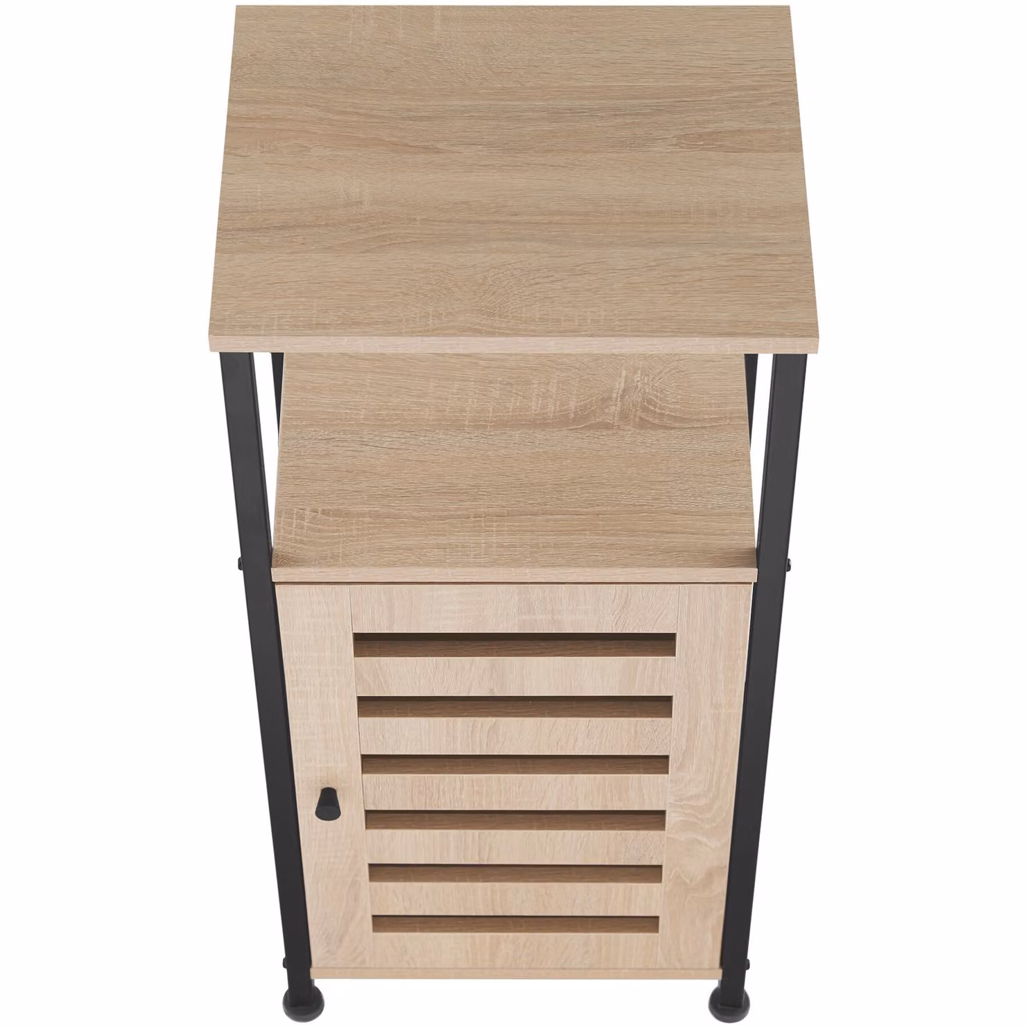Armadietto Industriale TecTake GmbH in Legno Rovere Sonoma, L 38,5 cm x P 31,5 cm x H 81 cm – 3