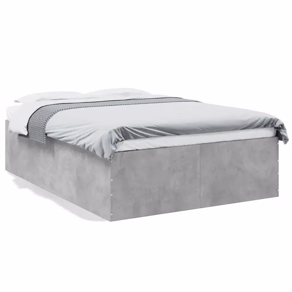 Giroletto vidaXL in legno multistrato grigio opaco L: 138 cm, P: 193 cm, H: 45 cm – 2