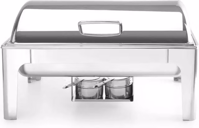 Chafing dish GN 1/1 finitura a specchio, HENDI, Profi Line, 9L