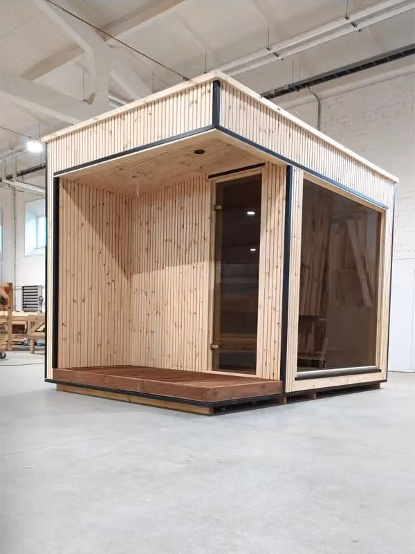 Outdoor Saunas Holzsauna Außensauna Massivholzsauna Gartensauna Holzhaus