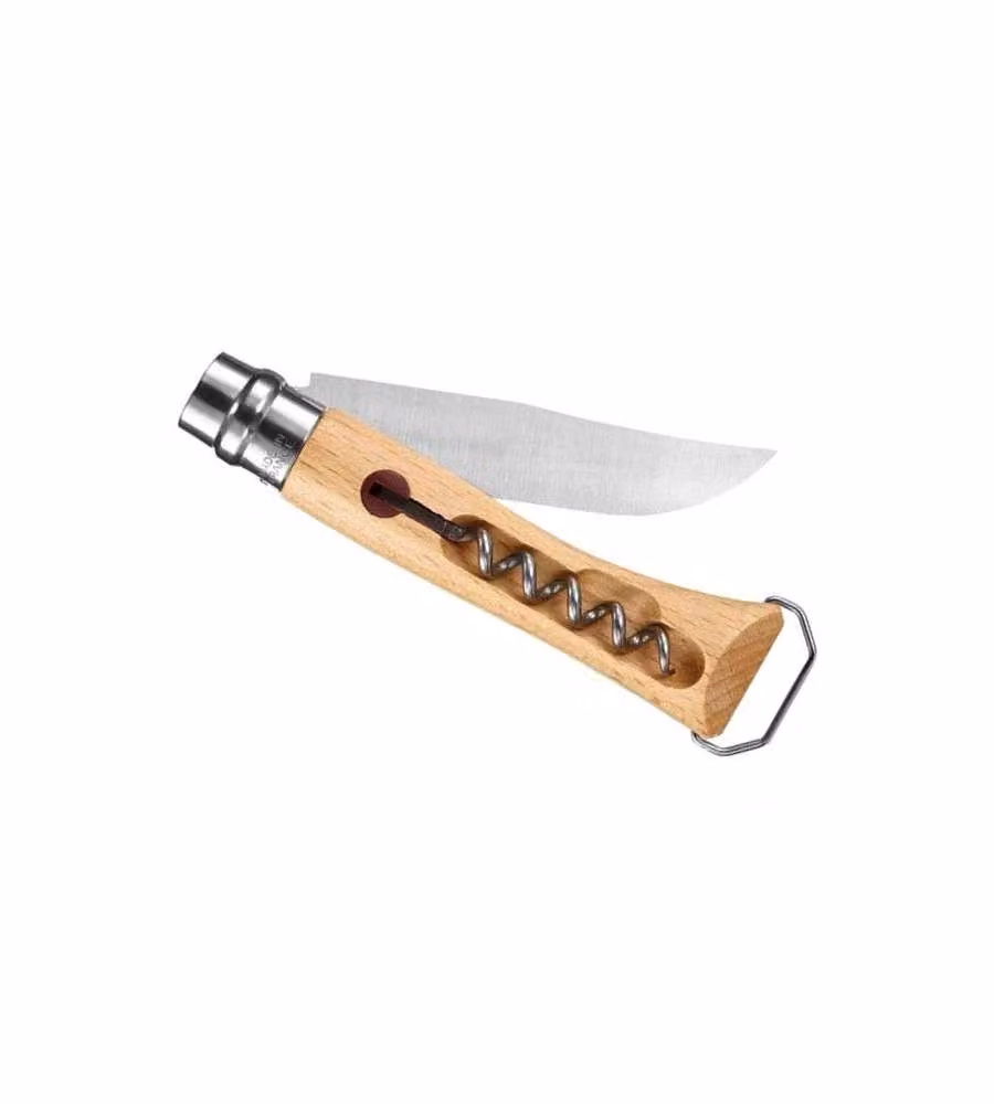 Coltello Virobloc Inox N.10 Cavatappi Opinel