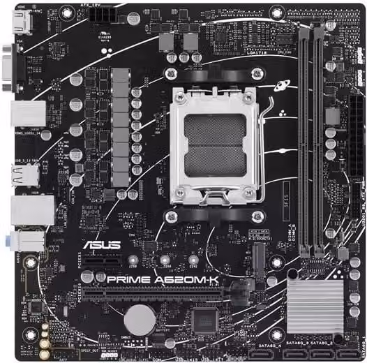 Asus prime a620m-k amd a620 socket am5 micro atx - 90MB1F40-M0EAY0
