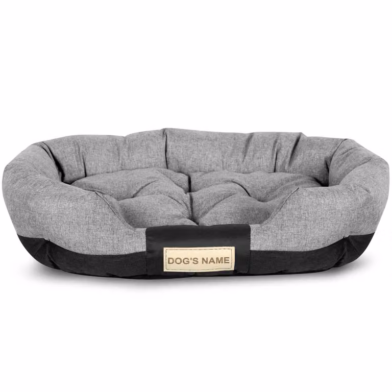 Grande cuccia per cani e gatti 100x75 cm, nera, EDANTI