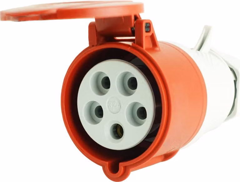 Presa di corrente CEE 5P 32A IP44 400V