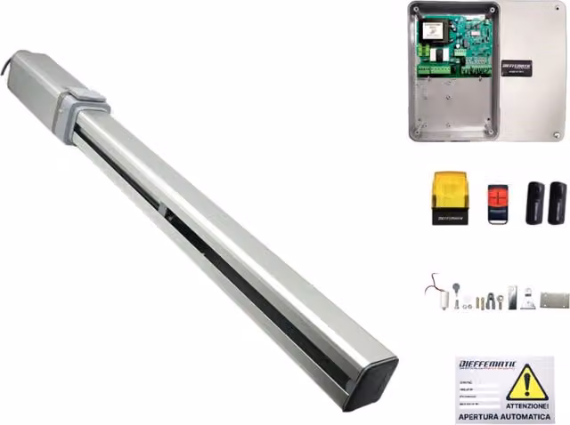 Kit Automazione VDS Hydra per Cancello a 1 Anta Battente Idraulico 230V Colore Argento