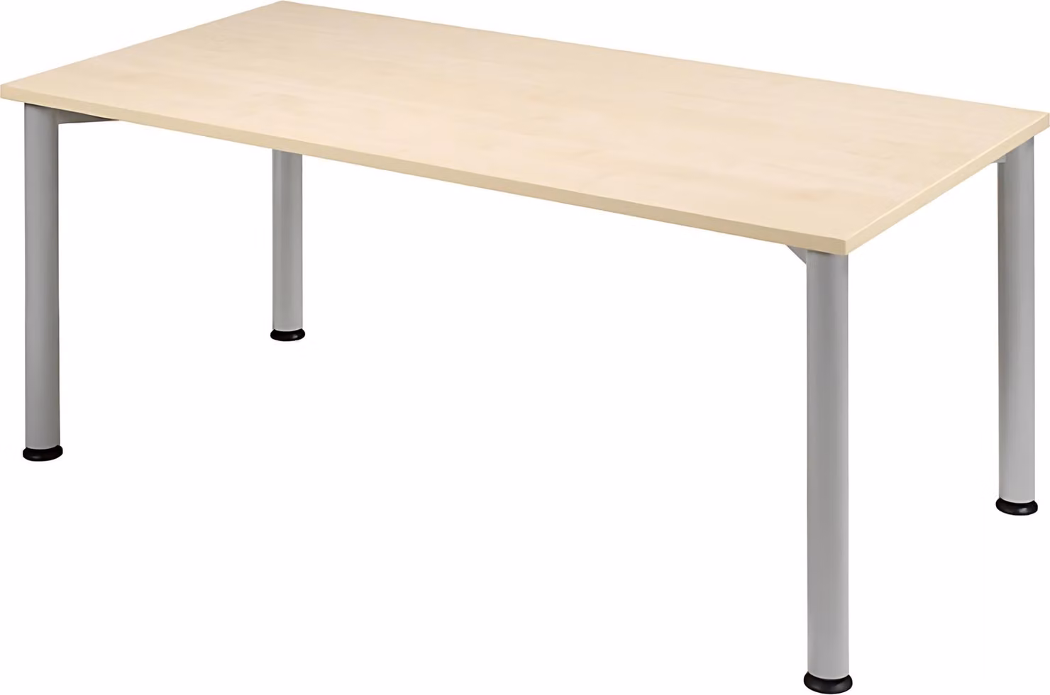 Geramöbel scrivania Stockholm 160 X 80 acero/argento
