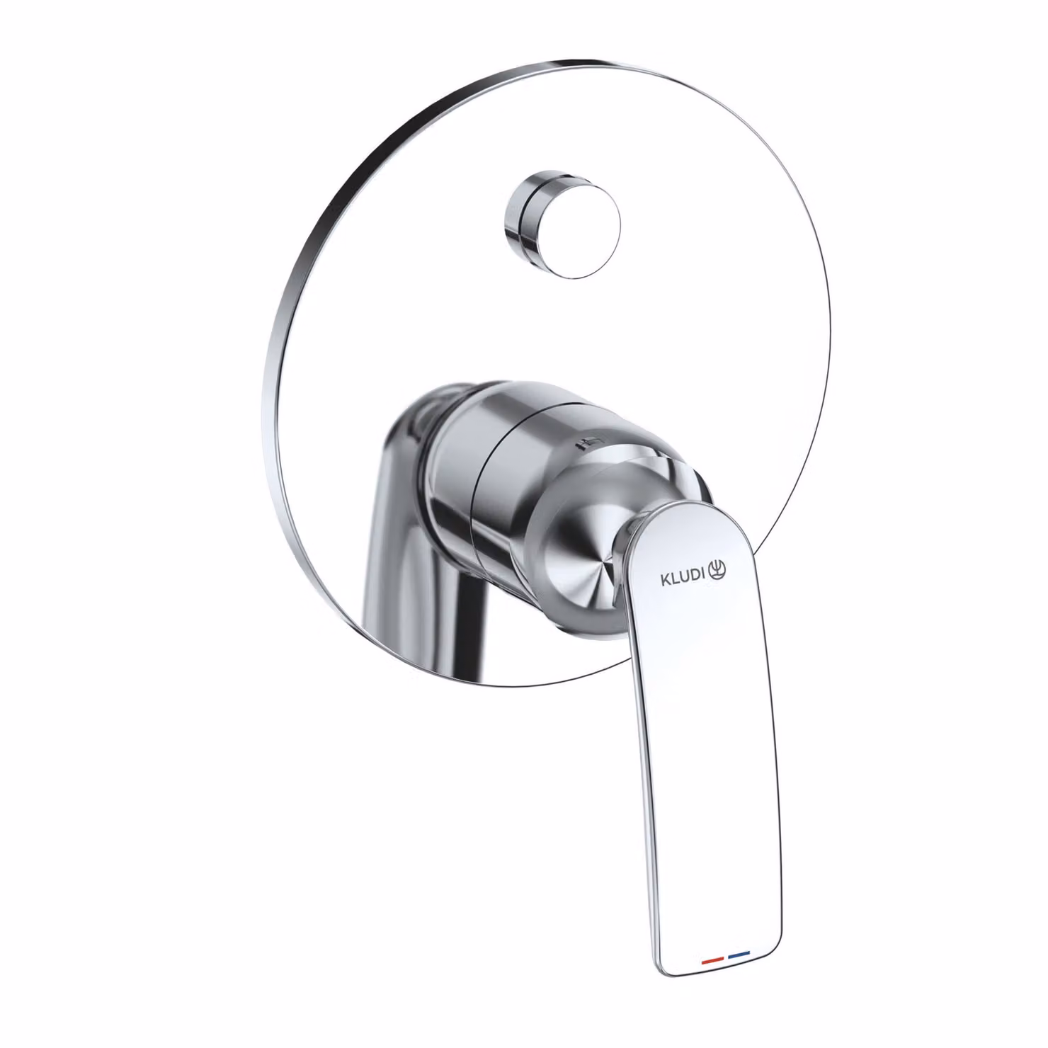 KLUDI BALANCE Mitigeur monocommandé encastré pour bain et douche, chrome, 527630575, 527630575