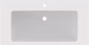 Mobile lavabo i.life B m ÜL, 1 foro per rubinetto, 1010 x 515 x 180 mm, bianco