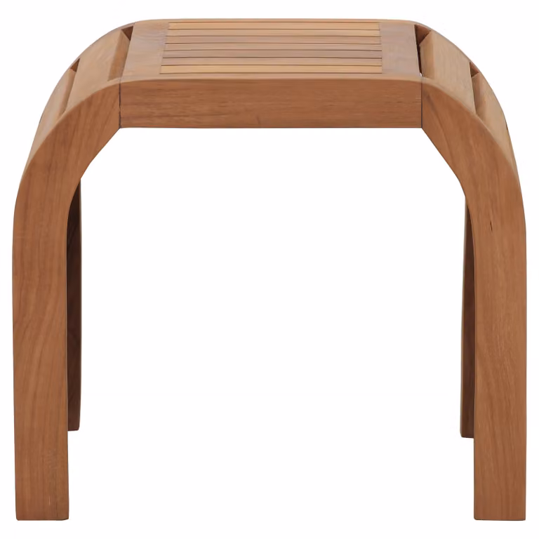 Tavolino Alpes in legno massello di teak resistente alle intemperie
