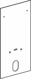 Geberit 242668TG1 Rivestimento frontale per Geberit Monolith