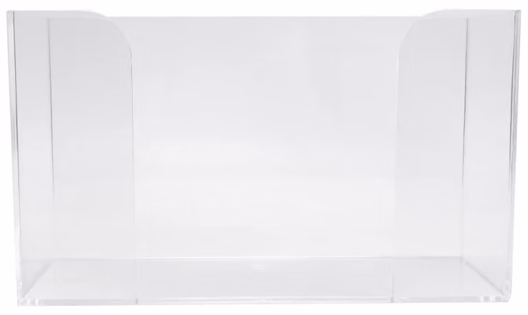 Omgoods - Porta tovaglioli trasparente per cucina e bagno