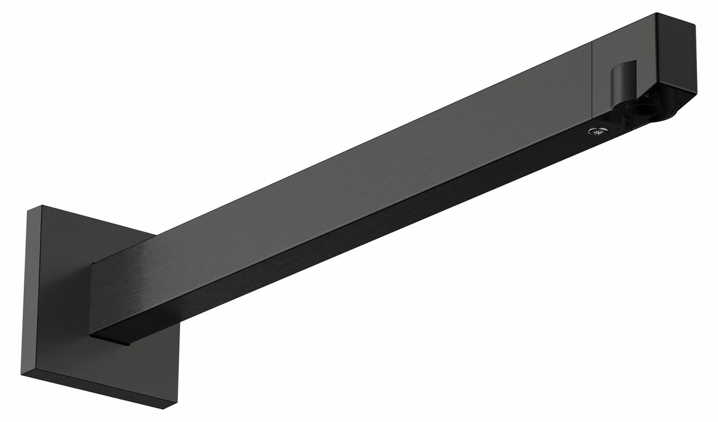 hansgrohe Braccio doccia E, 39 cm, cromo nero spazzolato, 1 pz.