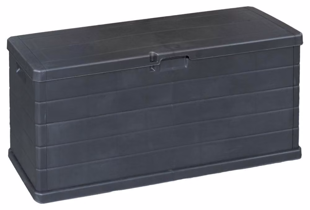 Contenitore portaoggetti OMEGA, 210 litri, 117x38x56 cm, colore antracite