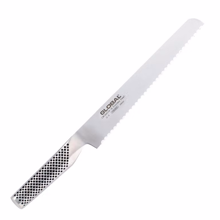 Coltello pane cm 22 serie G di Global per destrimani