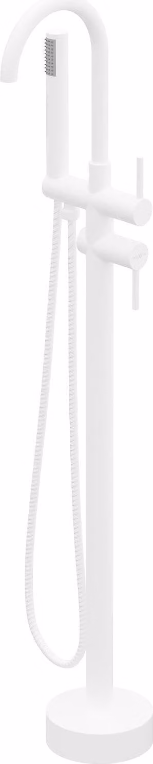Mexen Alma rubinetto da bagno autoportante, bianco - 75033-20
