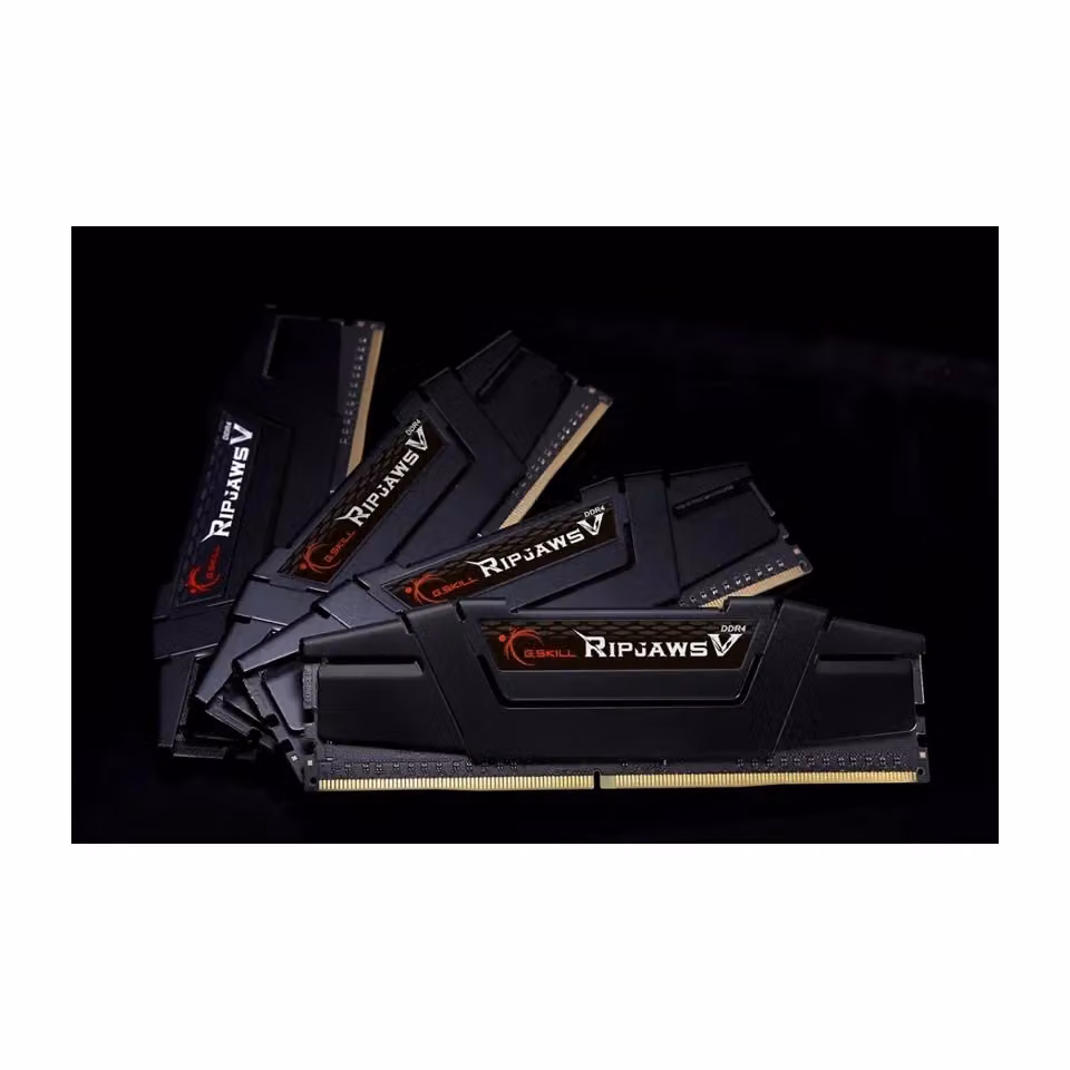 Kit di memoria G.Skill DDR4 da 32 GB (4 x 8 GB) 3200 MHz, Nero – 2