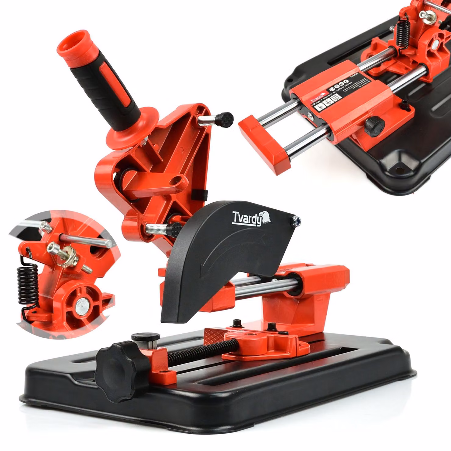 TVARDY Supporto per smerigliatrice angolare 115/125 mm T03299