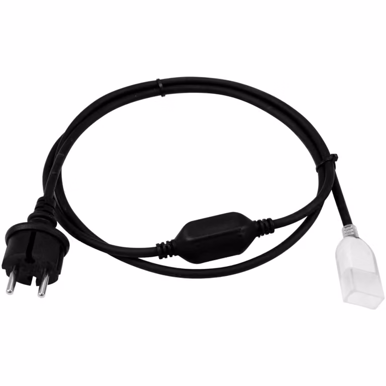 EUROLITE LED Neon Flex 230V Cavo di alimentazione sottile con spina
