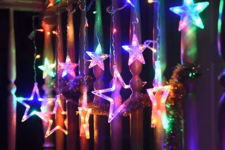 Luci di fata campanelle colorate