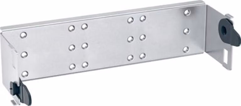 Piastra di montaggio Geberit GIS 270 mm, per valvola di intercettazione da incasso, zincata