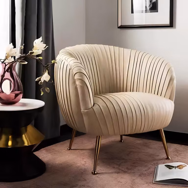 Designer Club Lounge Sessel Relax Hotel Stuhl Set Garnitur Gruppe Luxus Beige